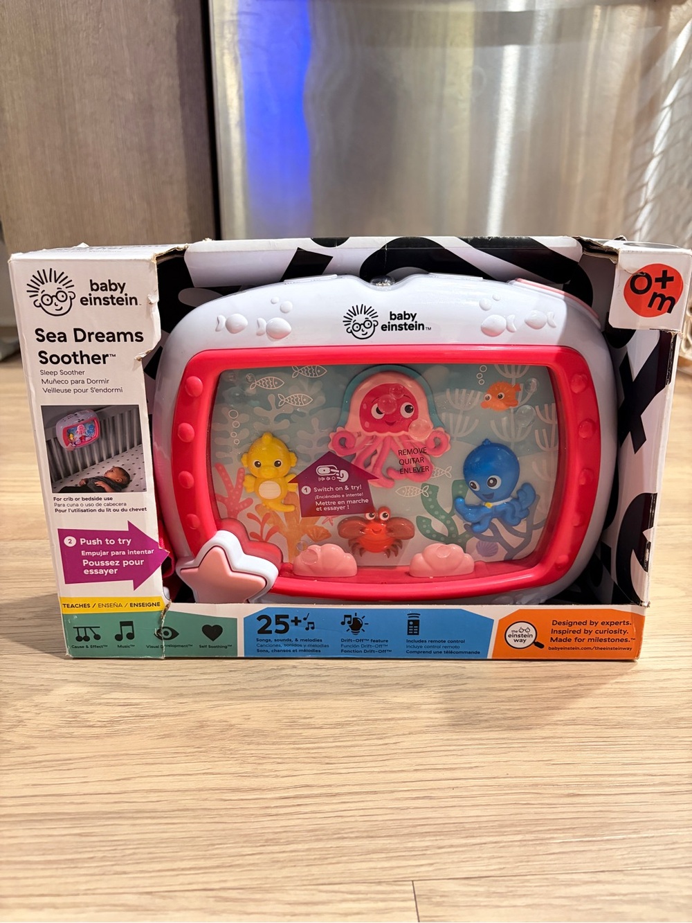 Baby Einstein Sea Dreams Soother - Coral/Pink
